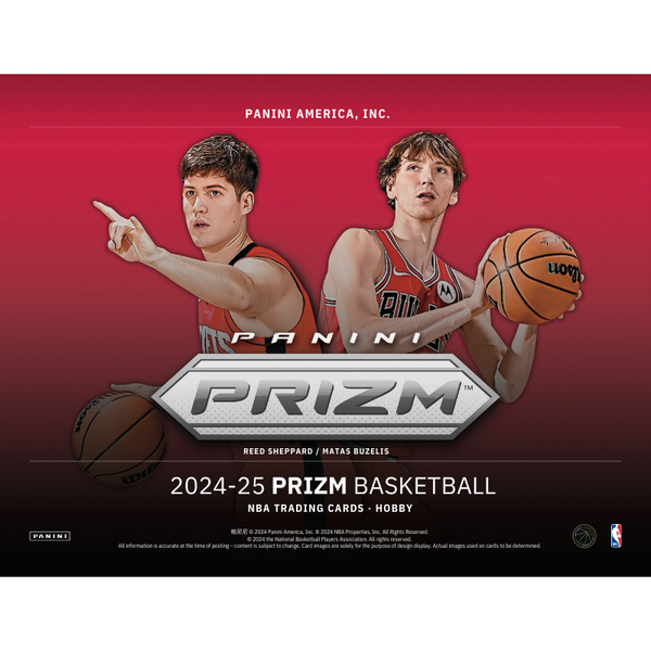 2024/25 Panini Prizm Basketball Hobby 12 Box Case