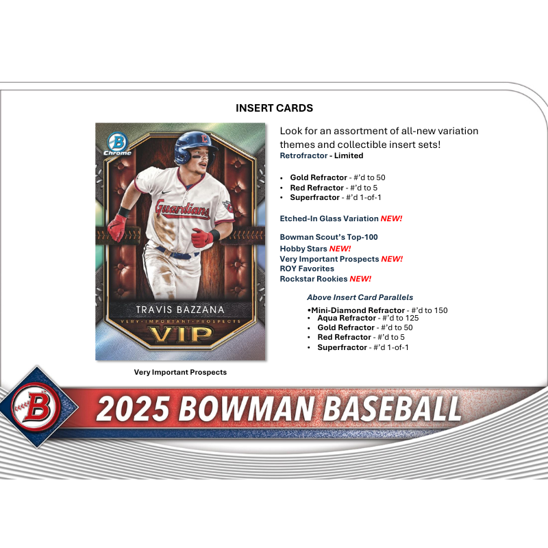 2025 Bowman Baseball Breaker's Delight Box