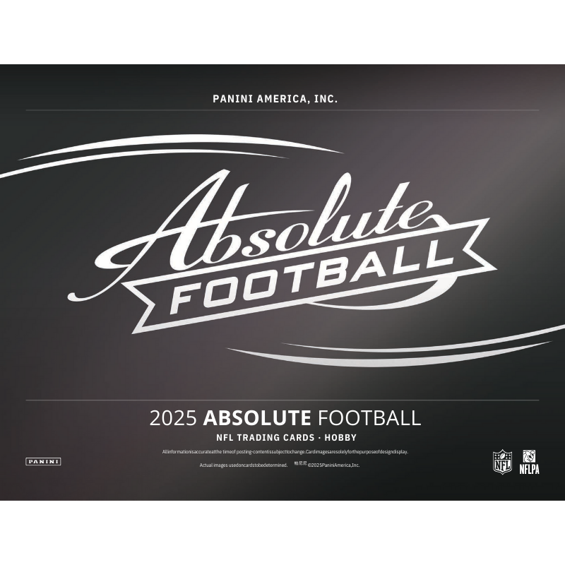 2025 Panini Absolute Football Hobby 12 Box Case
